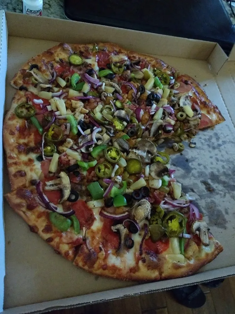 Kitchen Sink Pizza